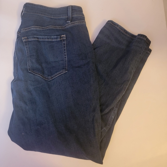Lane Bryant Denim - Lane Bryant Straight Crop Jeans Size 16